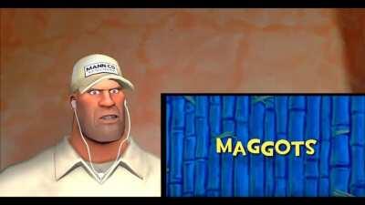 MAGGOT?!!! (But as video) [Original Image by Desager (Steam Community Artwork)]
