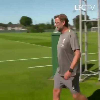 Jurgen after signing Thiago finally...