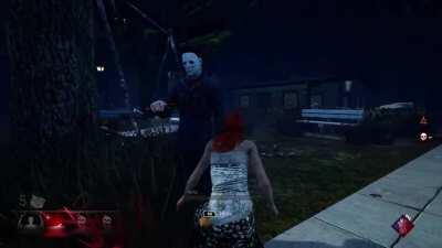 In case you were wondering, this is how a good date with Michael Myers looks like