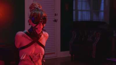 Clipped and Bound to her Sybian