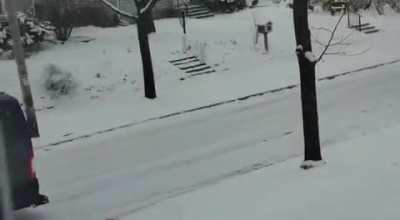 This guy deserves hazard pay.