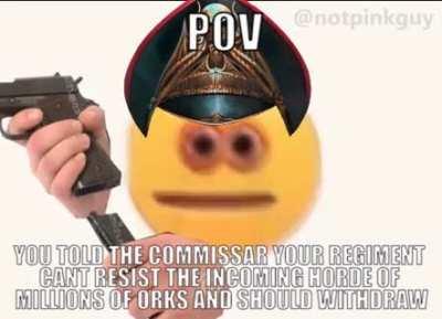 Commissar vibe check