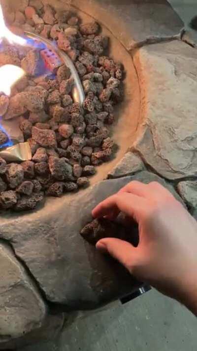 Just this little rock that i found yesterday