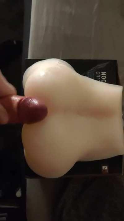 Second load of the morning.. could use some real holes to pound and fill for that german cock