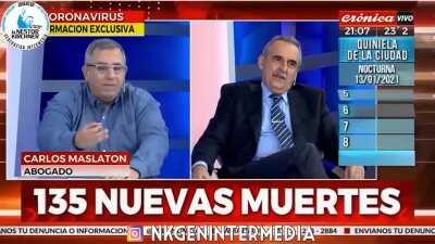 (Delirio) Maslaton declara ser inmune al covid