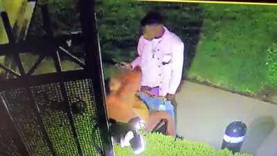 Guy was scrolling through his phone too.