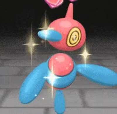 Why does polygon z have a seizure every time I throw him into battle ? 