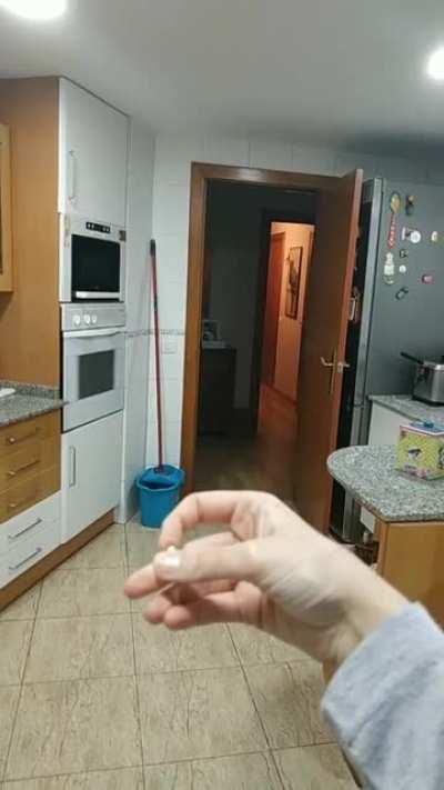 Drone secret vocal homing command being activated.