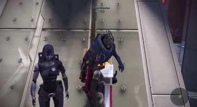 Garrus I know you look like a bird, but you’re taking it too far now