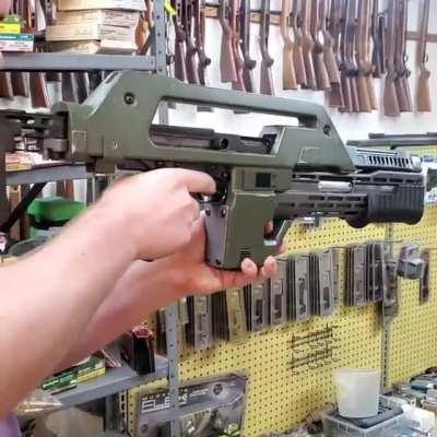 Figured yall would like to see a video of the pulse rifle firing