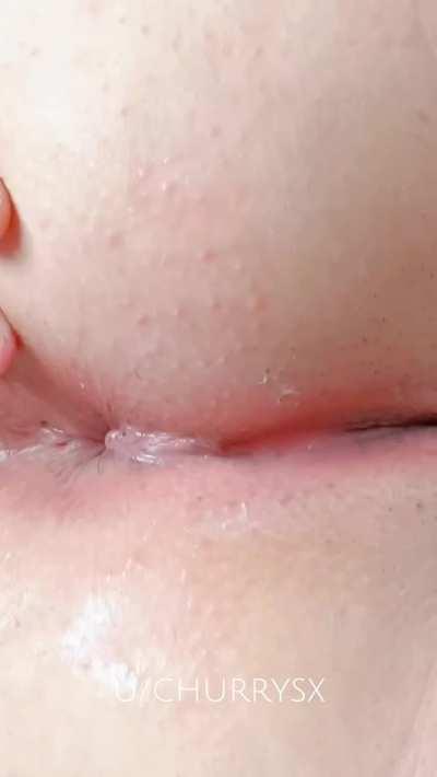 First time sticking a finger in my ass. What a pleasure it was. 🥵