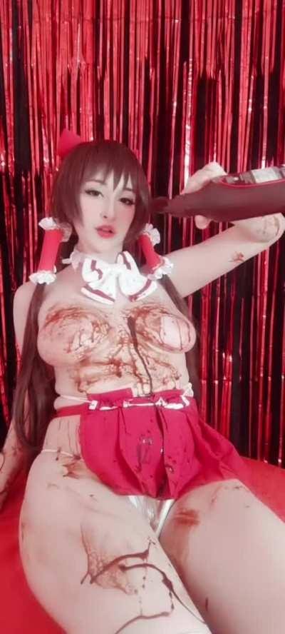 Reimu Hakurei from Touhou Project by Alicekyo