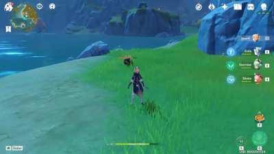 Short (horribly edited) video on using the Jean double slam fall damage and the Sucrose combo