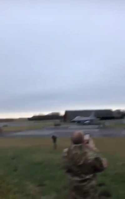 Nothing better than being swarmed by several f16s