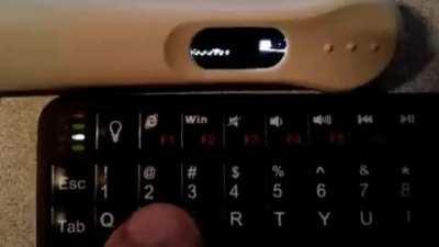 Doom running on a pregnancy test.