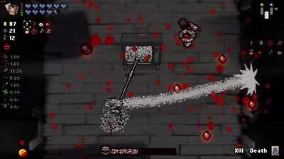 First run playing with [Spoiler] Isaac, expecting his 