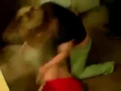 Headscissors in a real fight