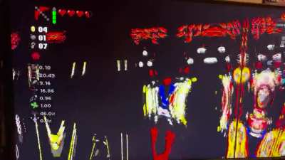 Never seen the before? CW flashing lights/rapid changing colors