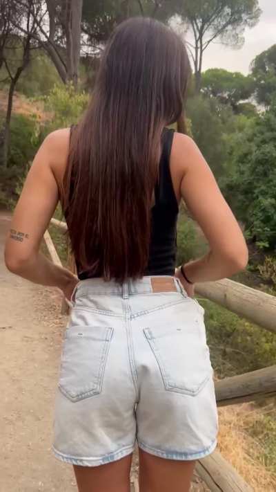 Would you fuck me in the botanic garden even they are families around?