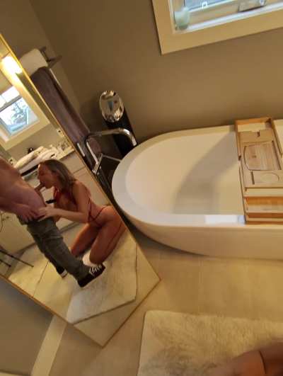 Her husband loves listening from the next room 