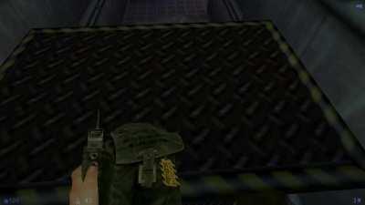 I just played Blue Shift today and got stuck at the part with the explosives and wire so I found an alternative. Is this way intended?