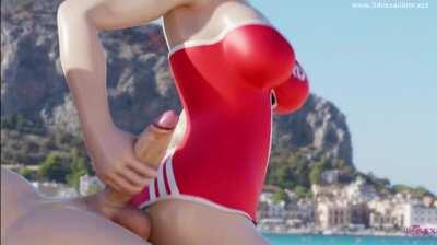 Tracer sexy handjob (Gamingarzia)