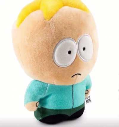 Butters screams and turns into a plushie