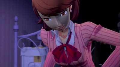 mitsuru with yukari lesbian show (amateurthrowaway )[persona]