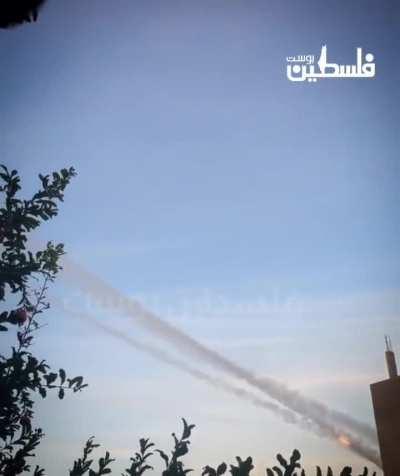 Barrage of rockets fired from Gaza toward southern Israel