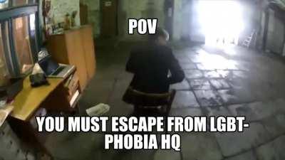 These are fun to make. I am forming a little cinematic universe around LGBT-phobia headquarters and it probably isn't as fun for you guys lol