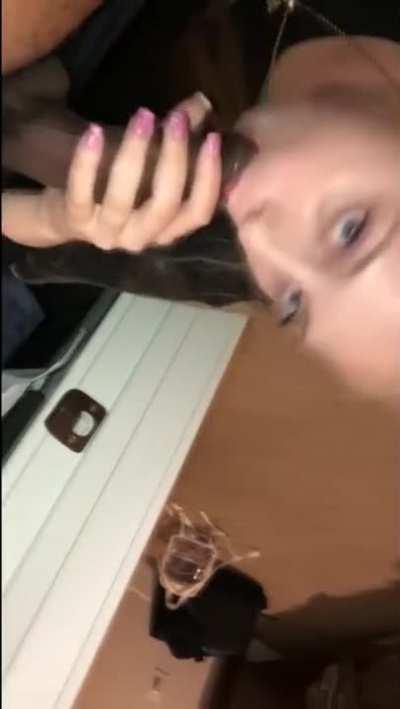 The size of her head