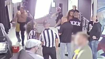 HARROWING footage of CM Punk assualting an underaged fan.