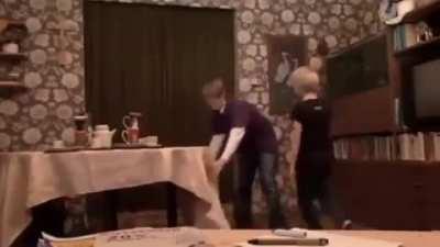 He make his siblings disappear!