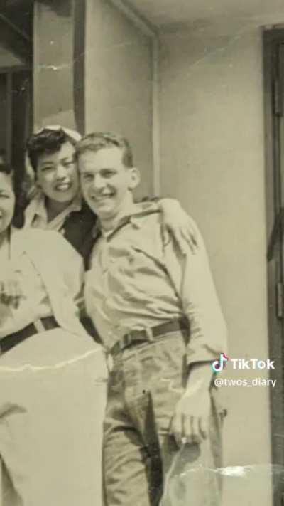 A sad but beautiful love story from the Korean War - Duane & Peggy ❤️