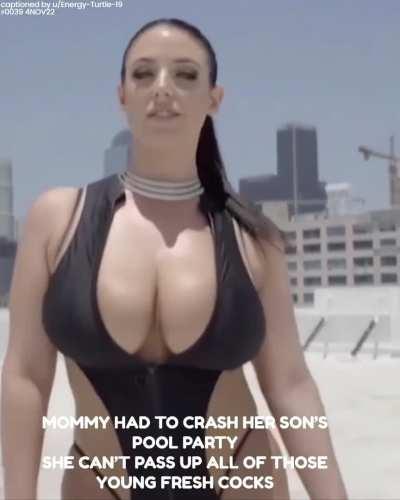 [M/S] Mommy Crashes Her Son’s Pool Party