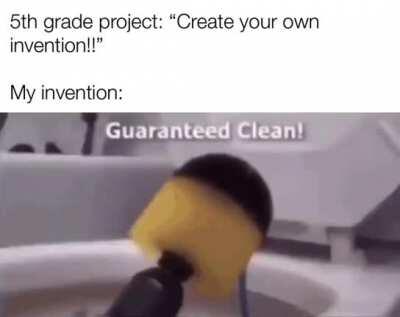 Guaranteed clean