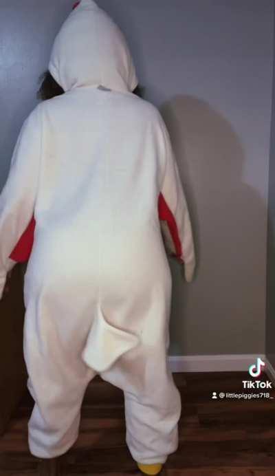 Goofy shenanigans before bed