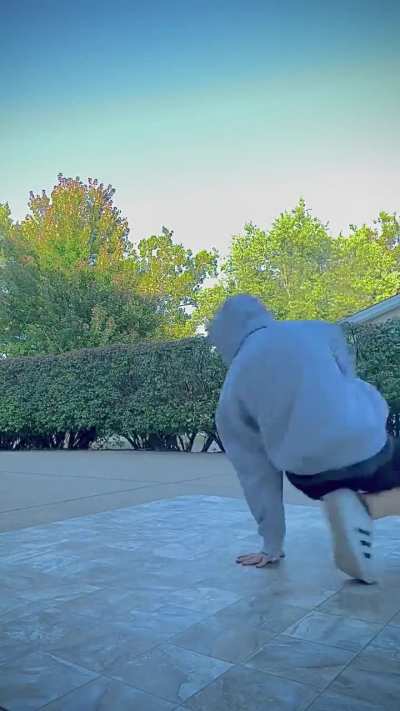 My grandma is so chill for letting me practice at her house lmao