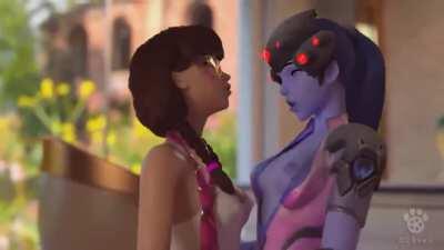 Widowmaker x D.va (OCBoon)