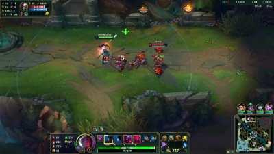 Singed channels his inner DIO with a 