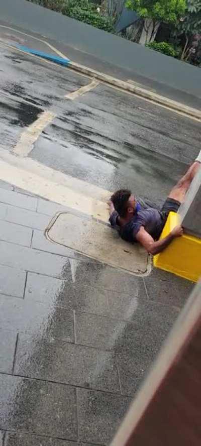 Apperently this is the effect of a drug called 