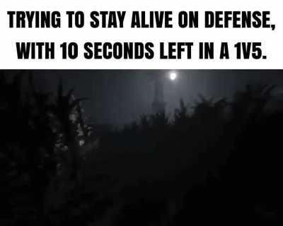 It’s like a horror mini game.