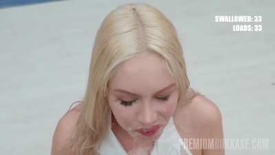 Vivian swallows 16 loads