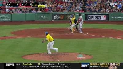 [Highlight] [Highlight] Connor Wong with a perfect throw to catch Forrest Wall stealing in the 9th!