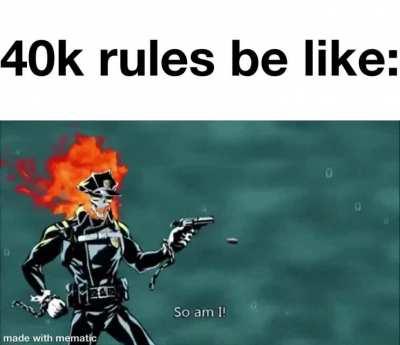 “I’m immune to bullets!”