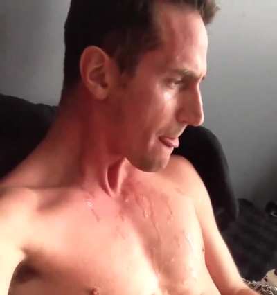 Save water by showering yourself