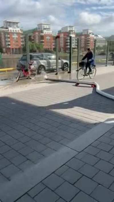 HMFT after I ignore the density of water.