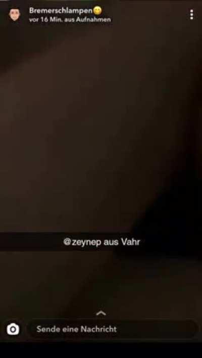 Da es irgendwie verschwunden ist, hier das video von Zeynep 🤫