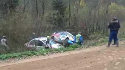 Amazing nobody was splattered