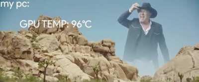 My computer doing literally anything